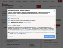 Tablet Screenshot of forumbudowlane.pl